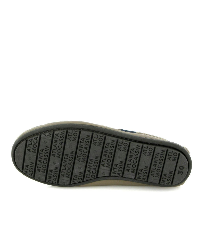 Plain Moccasins In Leather, Earth And Yellow