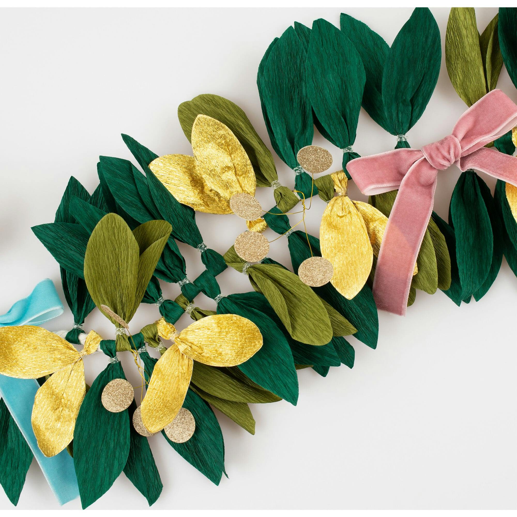 Paper Festive Foliage Garland