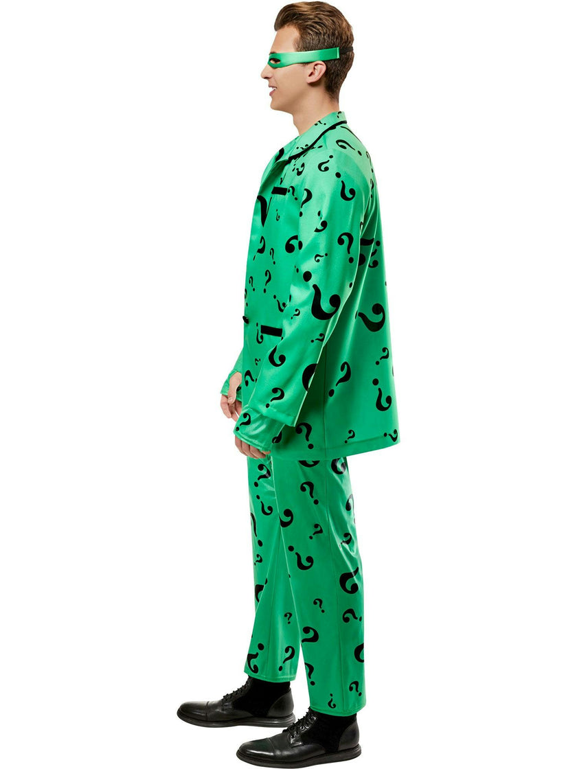 Men's Batman Forever Riddler Costume - Deluxe