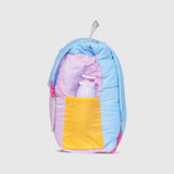 Sleep-N-Pack™ – Big Kid Size | Color Block Camp Collection: Pink Smile Face