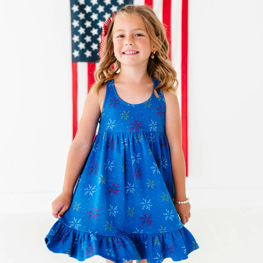 Firework Finale Racerback Dress