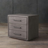 Rosey 3 Drawer Nightstand