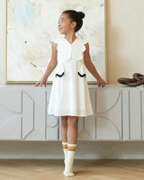 Colette Dress, White