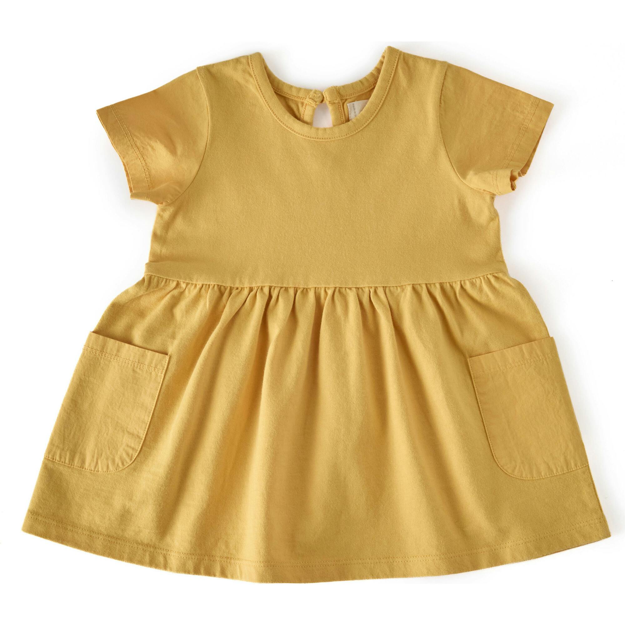 Playground Empire Waist 2-Pocket Dress, Yellow
