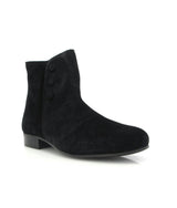 Suede Boots, Black