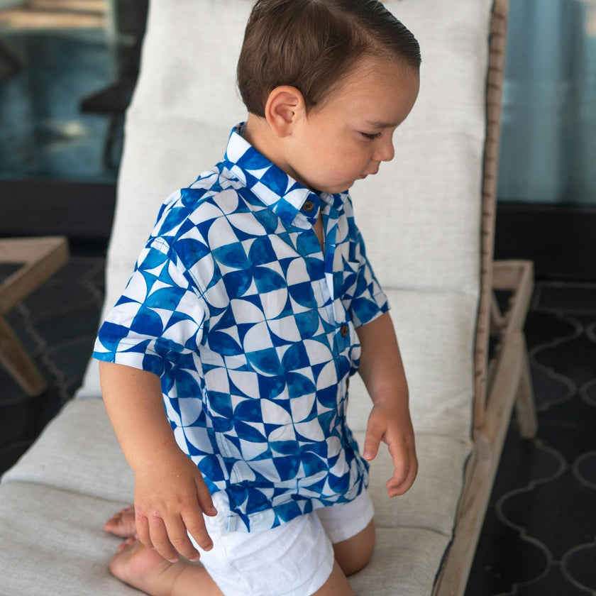 The Greece - Boys Hawaiian Shirt