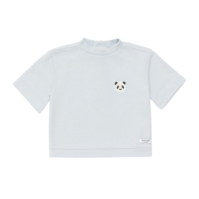 Jarne T-shirt | Panda | Ice Blue
