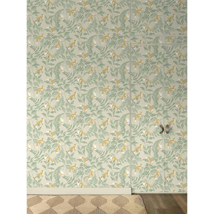 Papier peint KITSUNE coloris Beige
