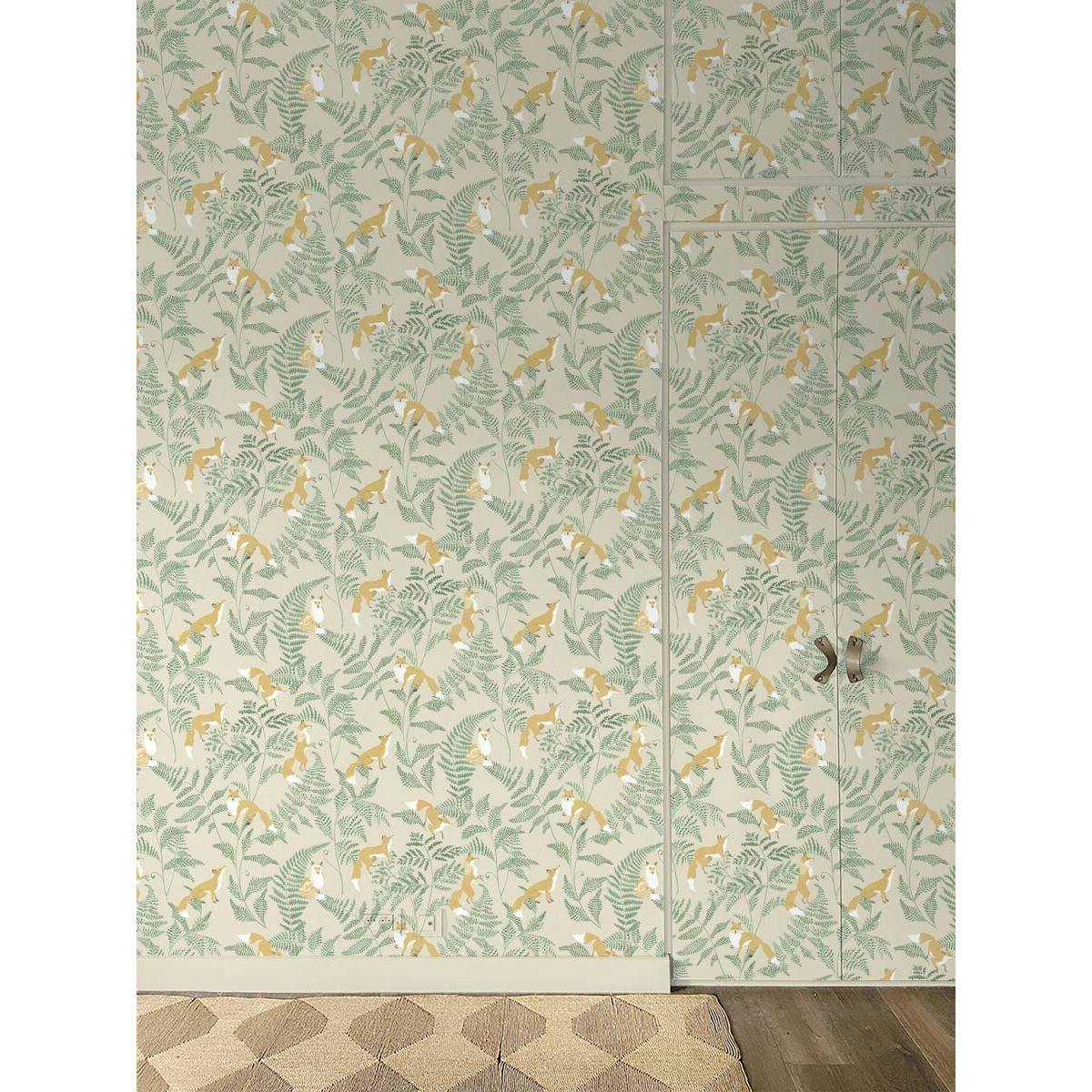 Papier peint KITSUNE coloris Beige