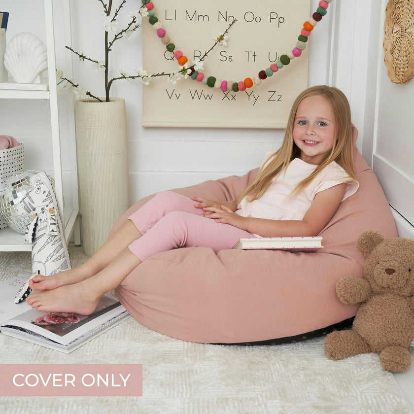 ZICOTO Comfy Bean Bag Chair for Kids - Cozy & Stylish Bean Bag Cover for a Soft Lounger - Durable & Lightweight Bean Bag Chair for Toddlers, Boys & Girls