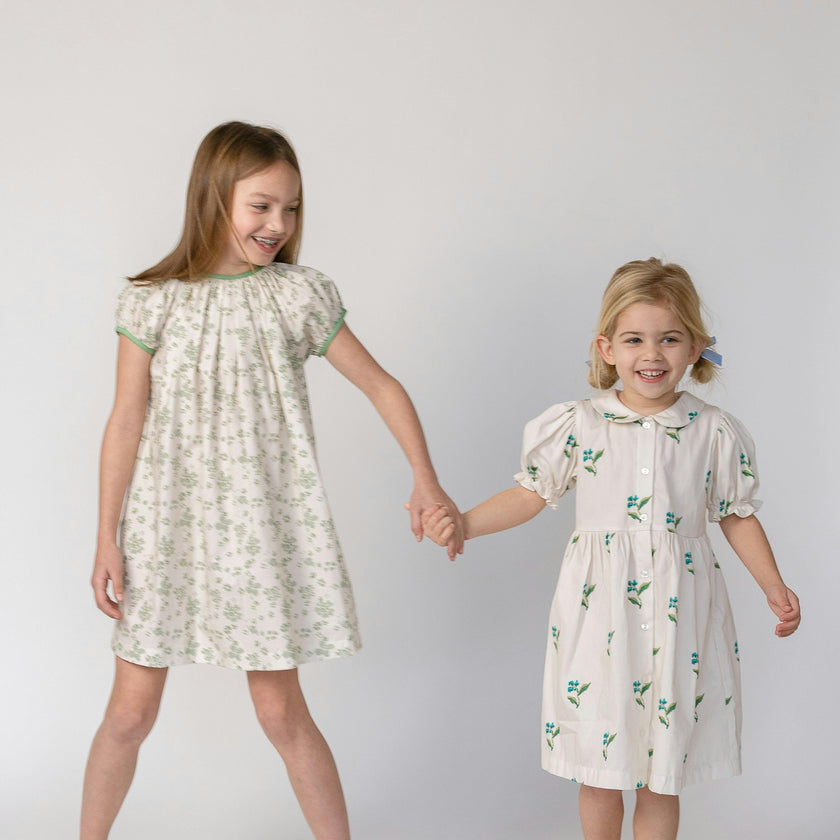 Ella Dress in Flutter Flower