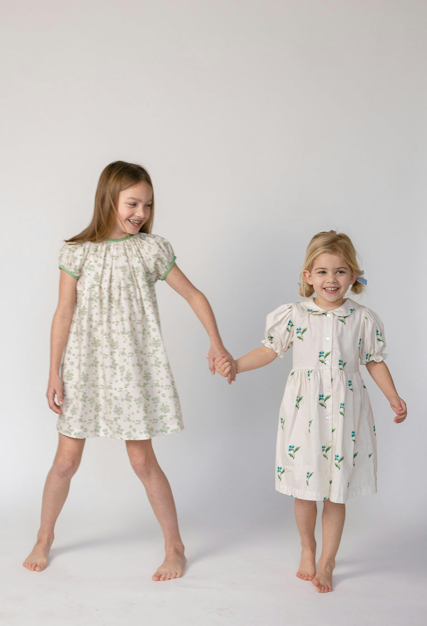 Ella Dress in Flutter Flower