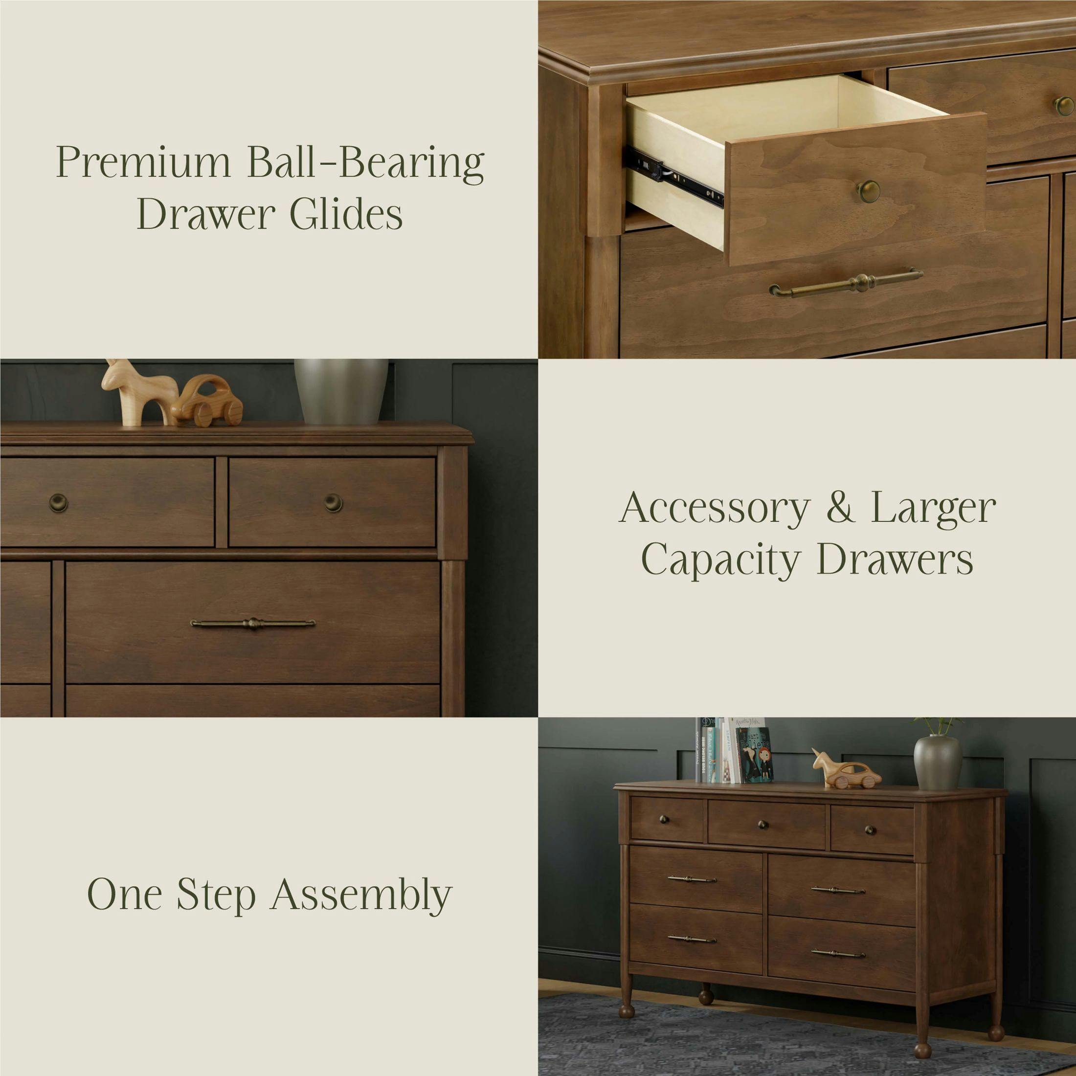 Alouette 7-Drawer Wide Assembled Dresser (56