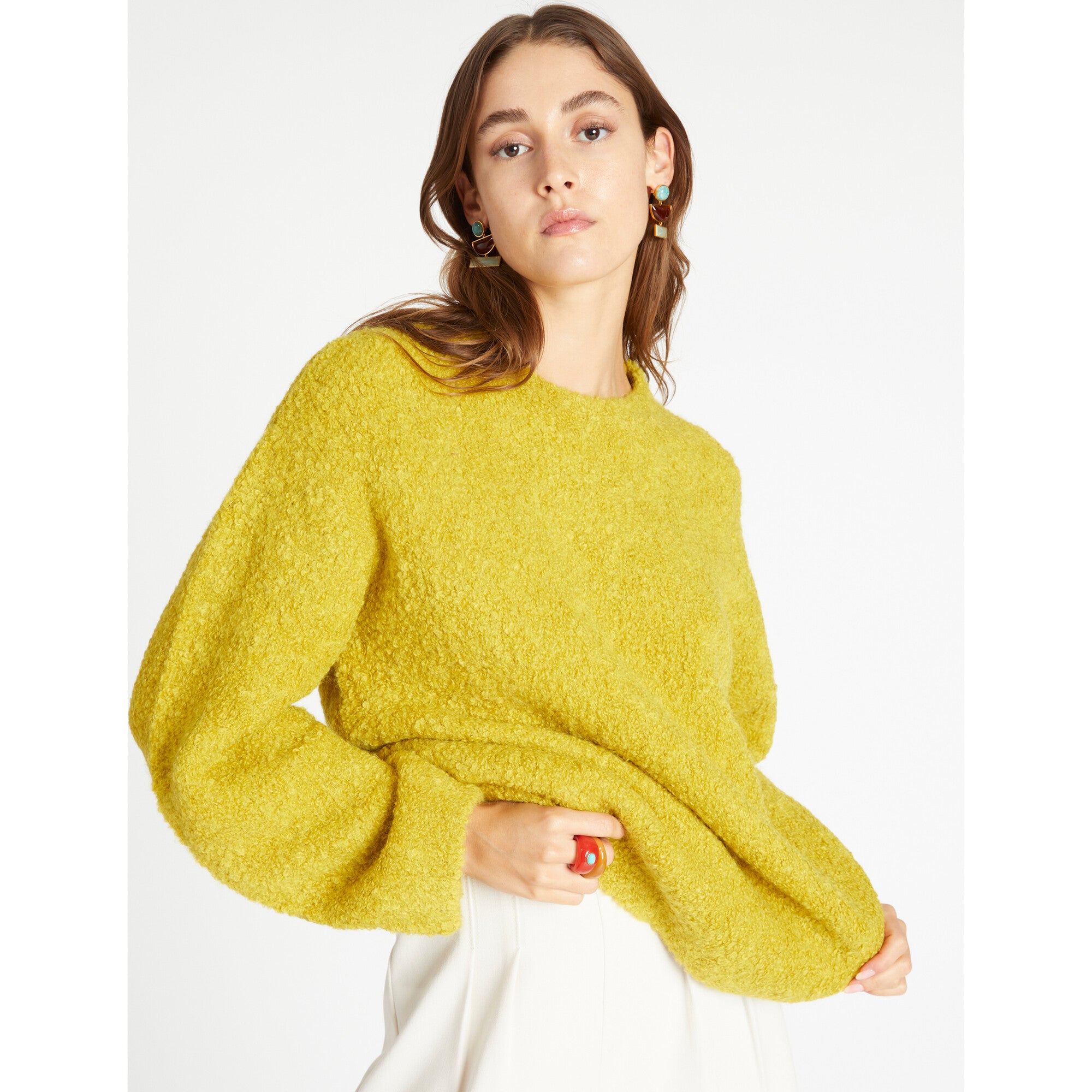 Women's Dutton Knit, Yellow