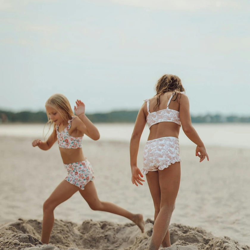 Ruffle 2 Piece Bikini | UPF + Recycled - Pegasus