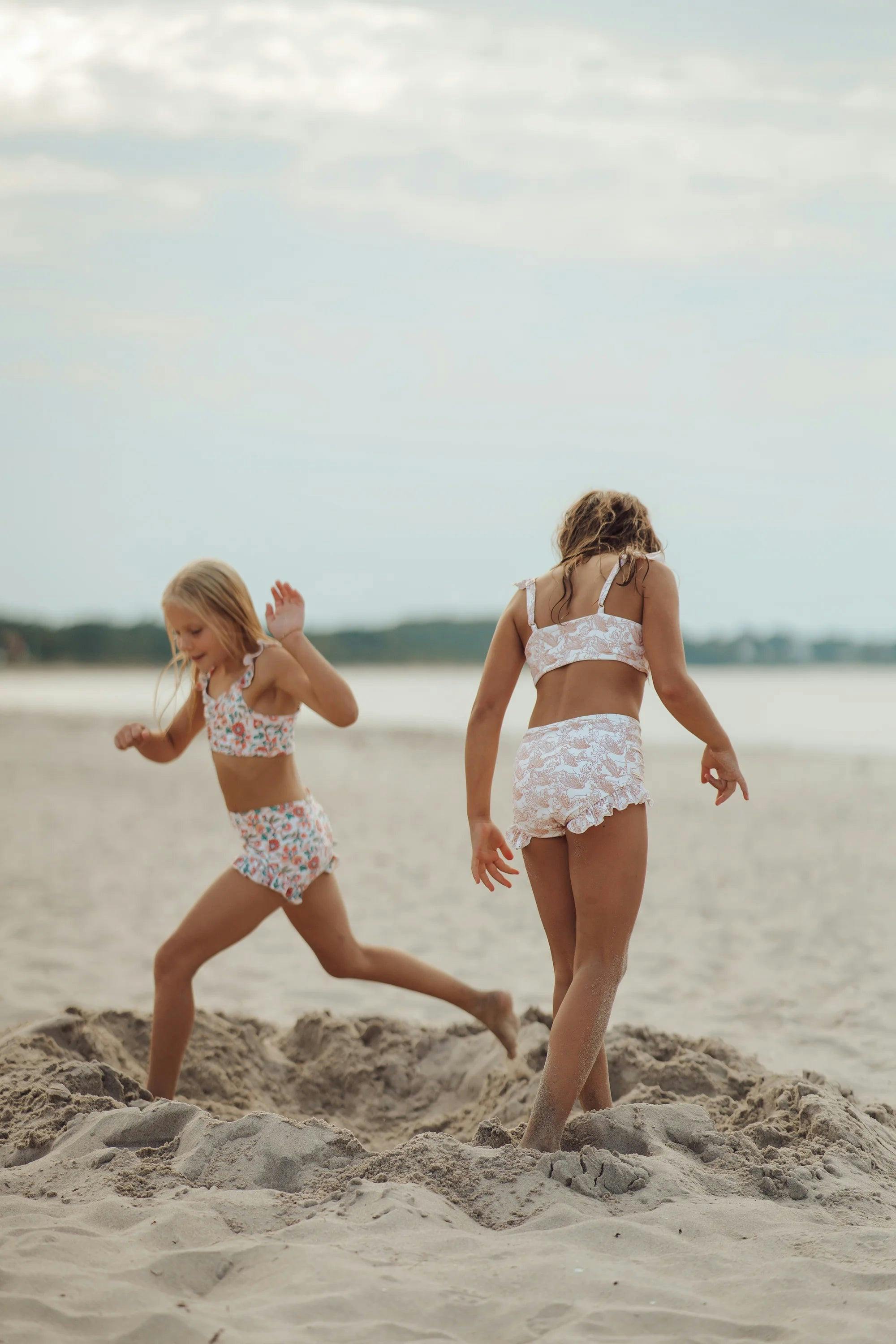 Ruffle 2 Piece Bikini | UPF + Recycled - Pegasus