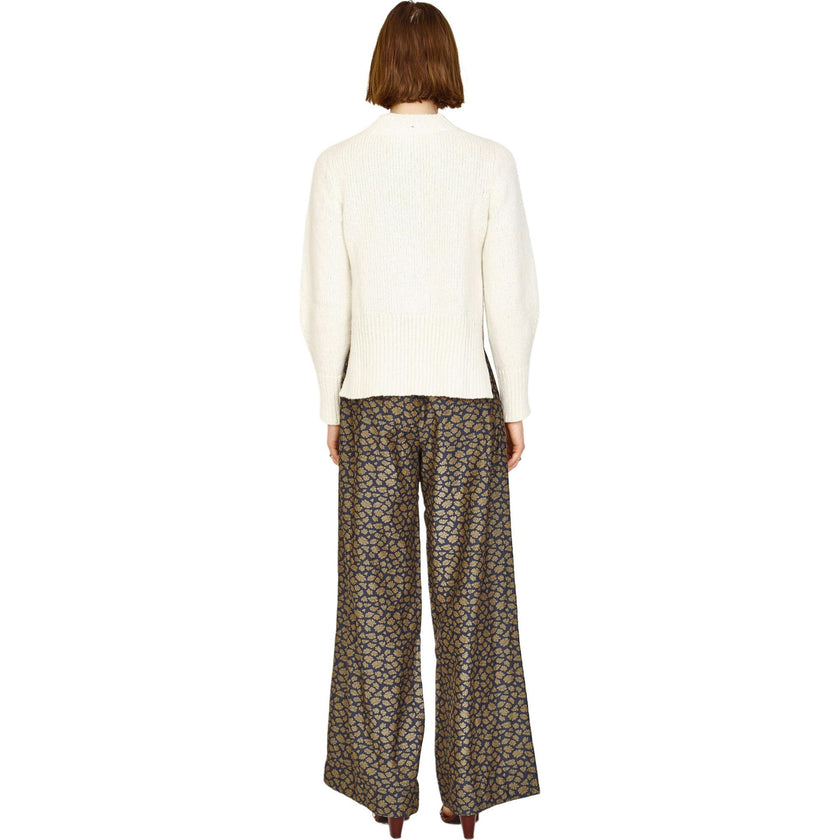 Tivot Pant in Navy Lilypad