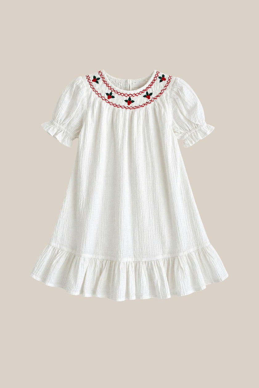 Mini Martha Dress in White
