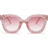 Crystal Star Sunglasses Black