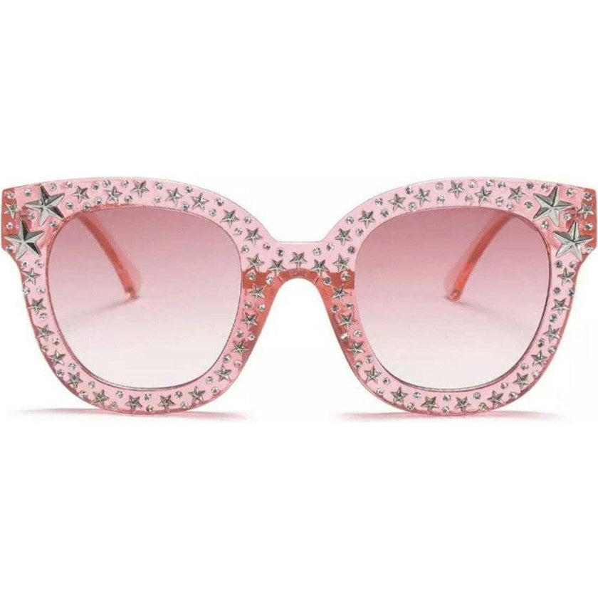 Crystal Star Sunglasses Black