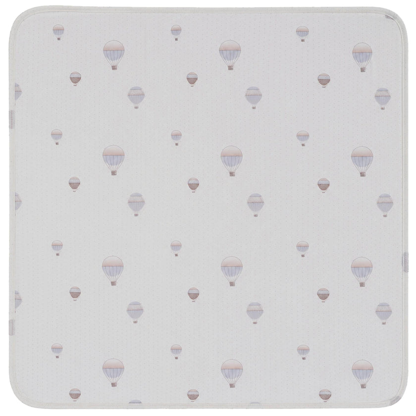 Dots And Ballooon Print Blanket