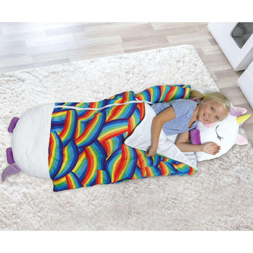 Happy Nappers: Lg - White Unicorn