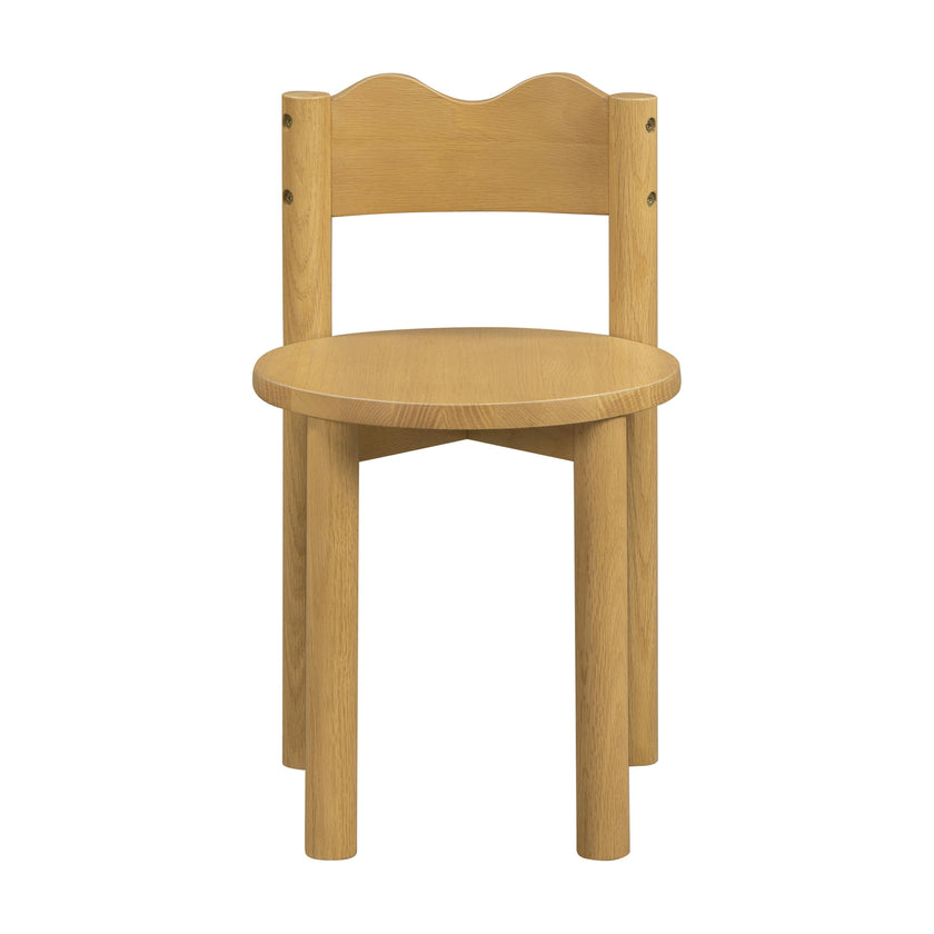 Ripple Play Table & Chairs Set in Natural Oak