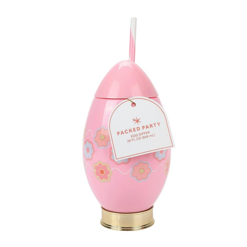Petal Party Egg Sipper