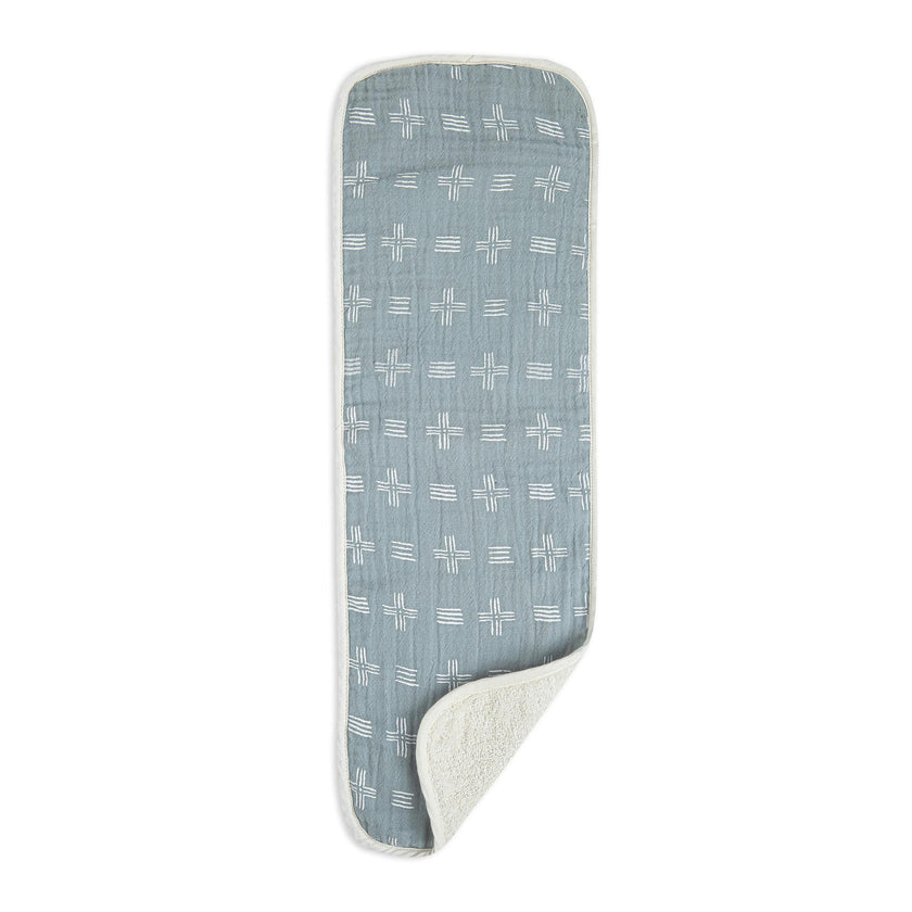 Ezra Woodland Animal Cotton Burp Cloth (Set of 3)