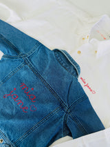 Baby & Kids Back Embroidery Denim Jacket