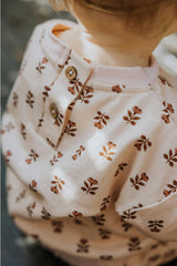 Fleece Sweatshirt in Wild Rose