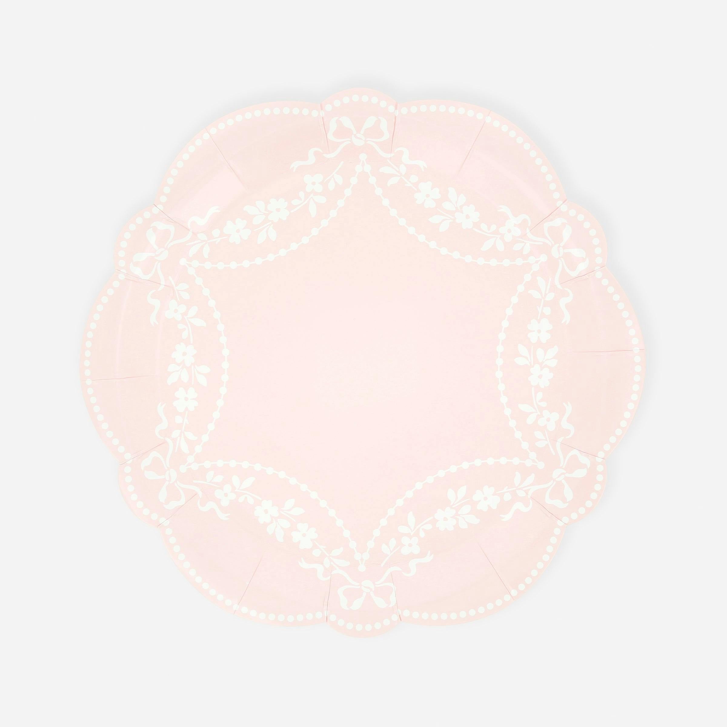Rococo Pink Side Plates
