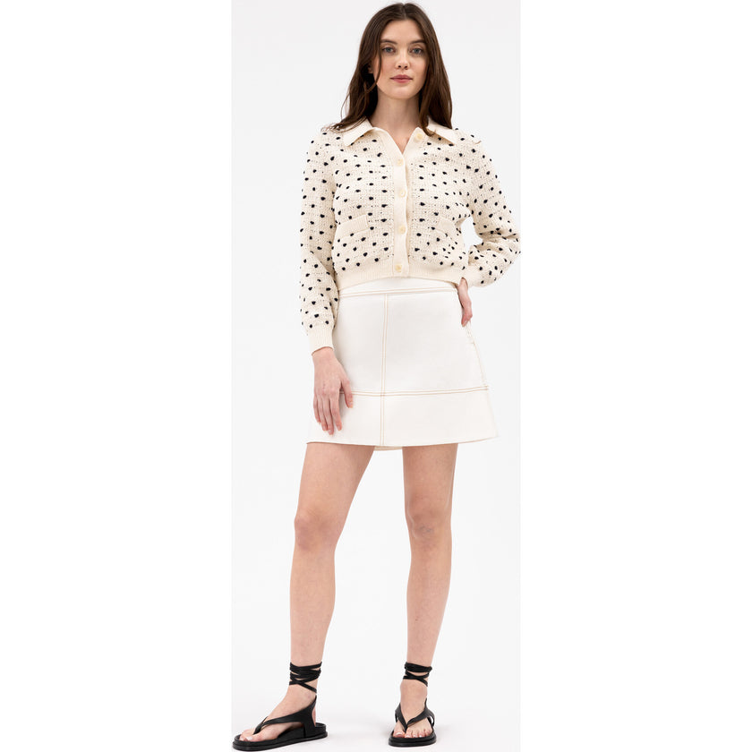 Courtney Skirt, Cream