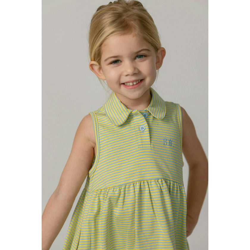 Play Dress in Dockside Stripe