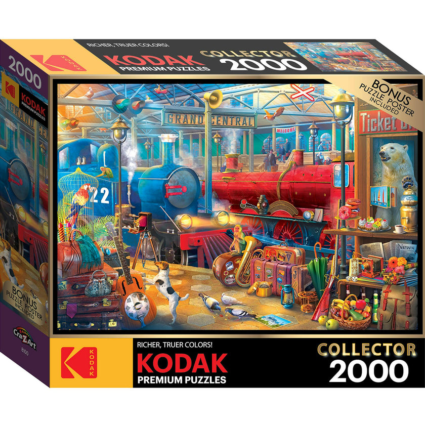 RoseArt: Train Station - 2000 Piece Puzzle
