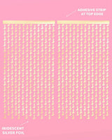Gold Rush Curtain - gold foil curtain