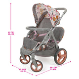 Melange Flora: Doll Stroller - Duo Twin