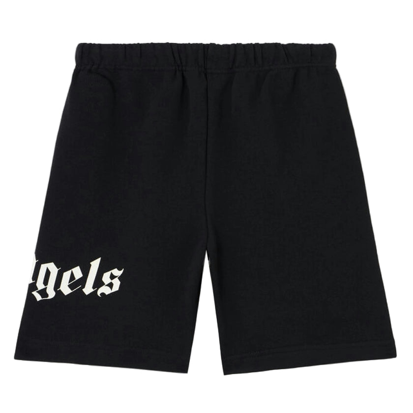 Black Overlogo Sweatshorts