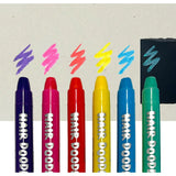 Hair Doodlers Hair Crayons - Set of 6