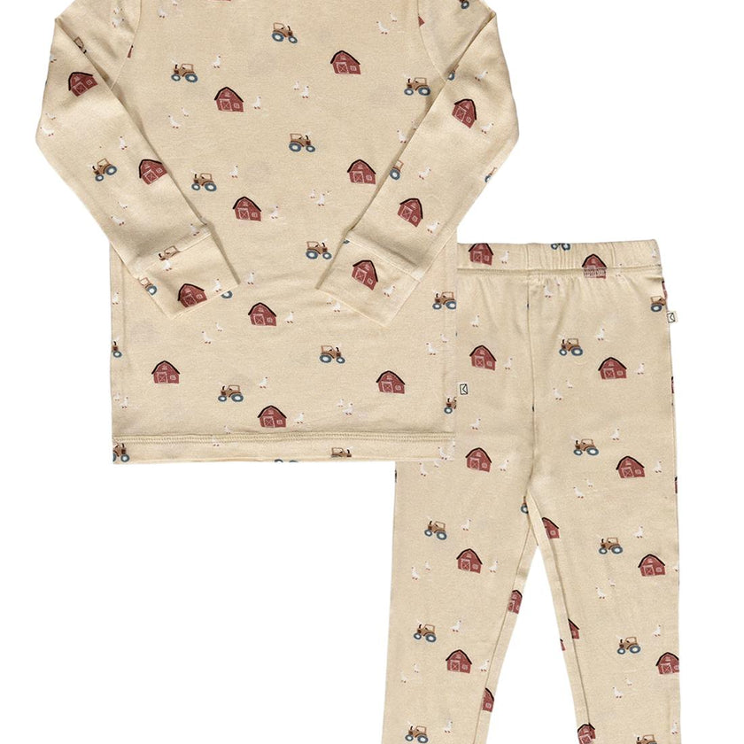 Modal Pajama Set in Farm