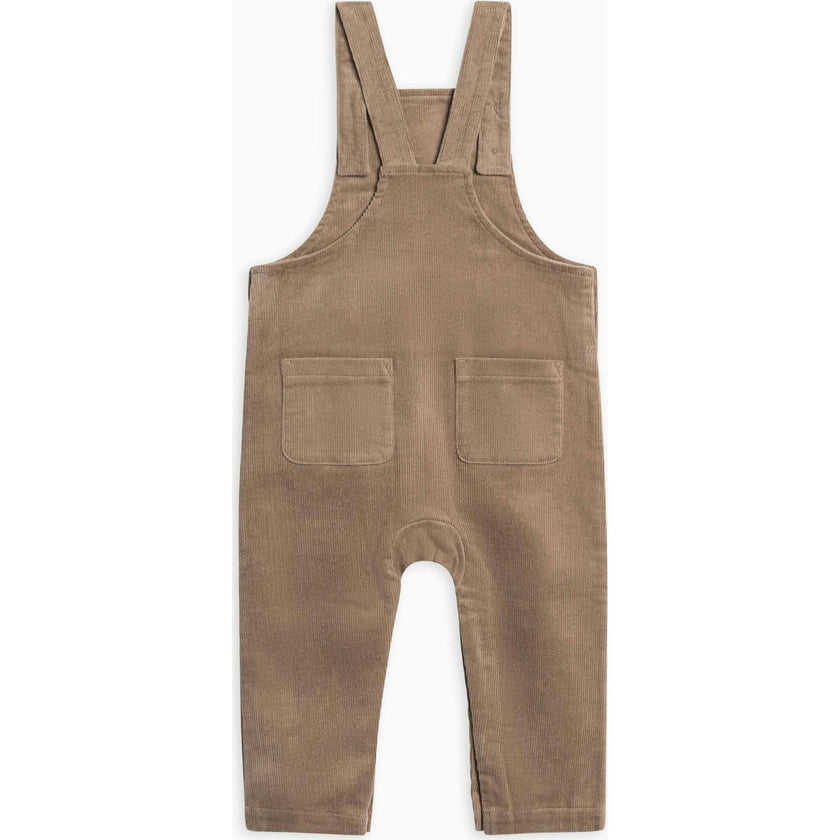 KENDI Remi Corduroy Overalls Taupe