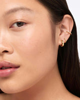 Sterling Silver - Mini Huggie Hoops