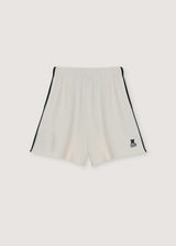 TNS Logo Woman Short Ecru