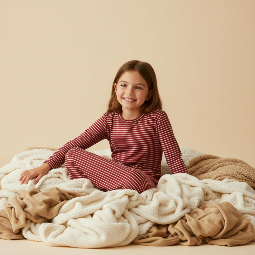 Girls Striped Nightgown