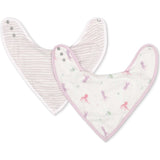 & Lavender Wave Bib Set
