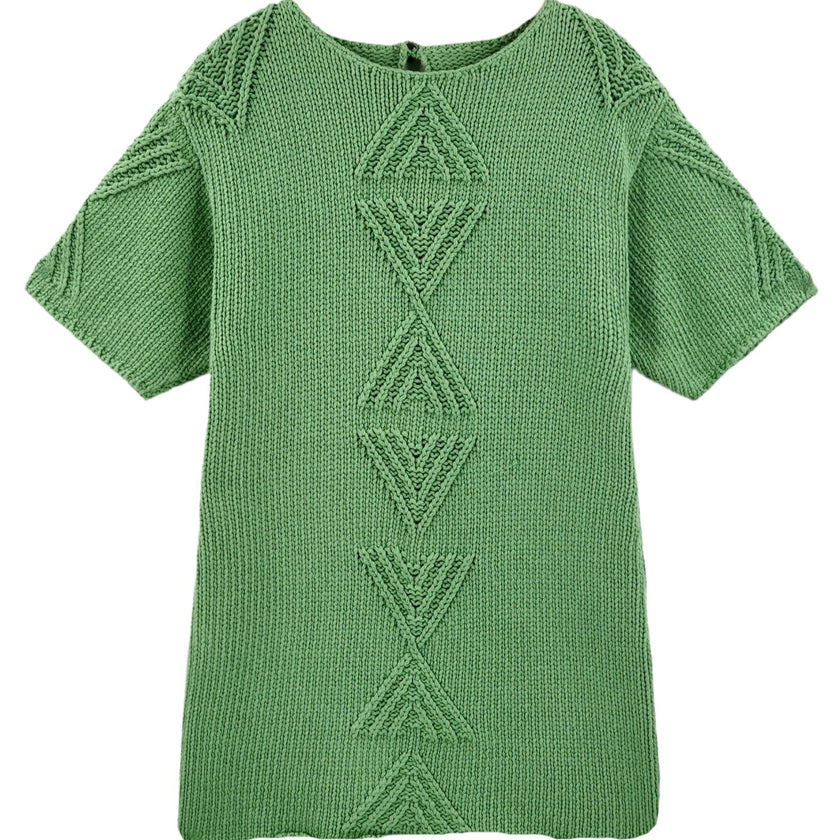 Osaka Short Dress, Green