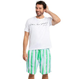 Men's Drawbertson Wild Stripes Sleep Shorts