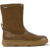 Kiddo Suede Leather Nubuck Boots, Brown