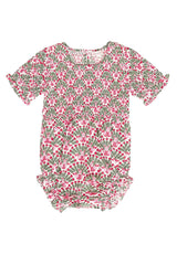 Baby Parker Romper in Floral Fan