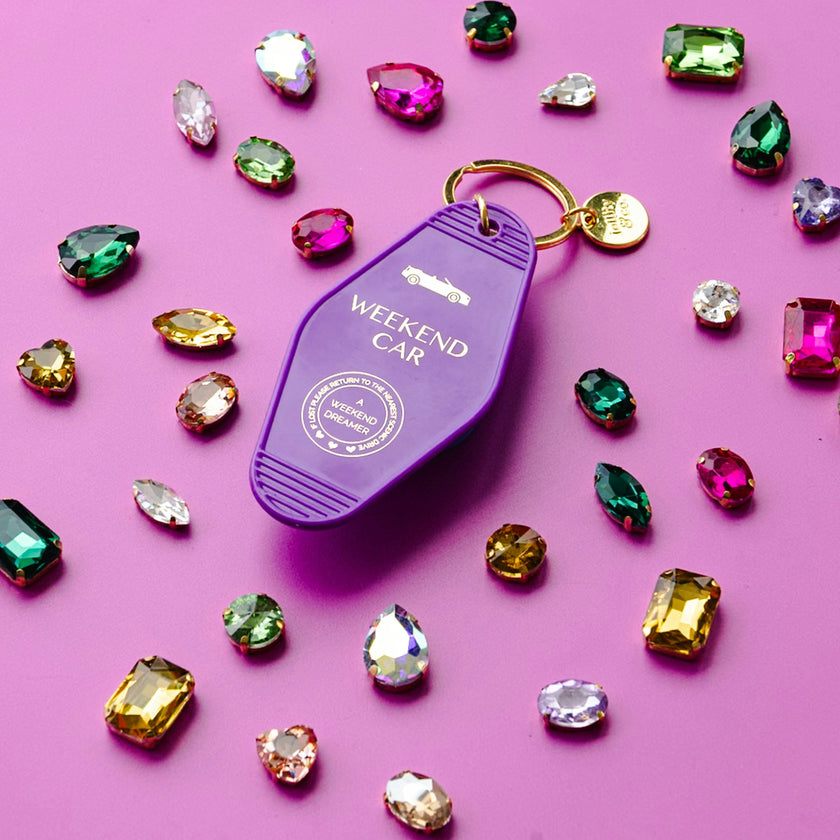 Weekend Car Keychain